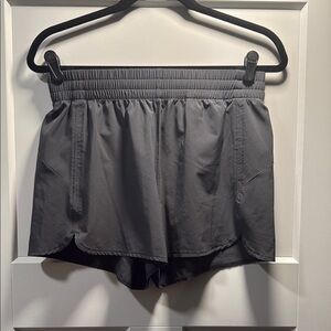 Banana Republic Gray Athletic Shorts with Elastic Waistband